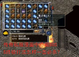 ����˽������������BOSS�ռ�������һ����ɱ��