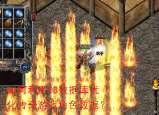 �������DB���ݿ��Ż�������Ϸ��ɫ���ݣ�