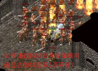 ���ͨ��BOSS�ٻ��ˢ����Զ��BOSS��ȡ5����֣�
