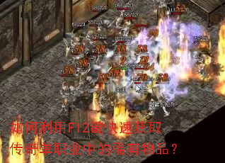 �������F12�����ٻ�ȡ���浥ְҵ�е�ϡ����Ʒ��
