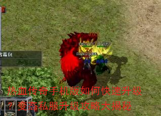 热血传奇手机版如何快速升级?变态私服升级攻略大揭秘 热血传奇手机版如何快速升级?变态私服升级攻略大揭秘
