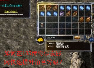 如何在185传奇似发服网快速提升角色等级? 如何在185传奇似发服网快速提升角色等级?