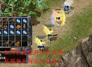 如何快速提升挂机传奇私服角色等级与装备? 如何快速提升挂机传奇私服角色等级与装备?