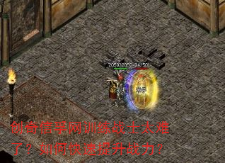 创奇信孚网训练战士太难了?如何快速提升战力? 创奇信孚网训练战士太难了?如何快速提升战力?