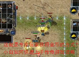 这就是专家玩家获得金币的方式?小白如何快速上手传奇游戏攻略 这就是专家玩家获得金币的方式?小白如何快速上手传奇游戏攻略