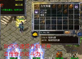 如何快速提升新开合击传奇的战斗力? 如何快速提升新开合击传奇的战斗力?